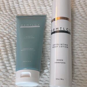 🤍New DRMTLGY Cleanser and Exfoliating Lotion Set🤍